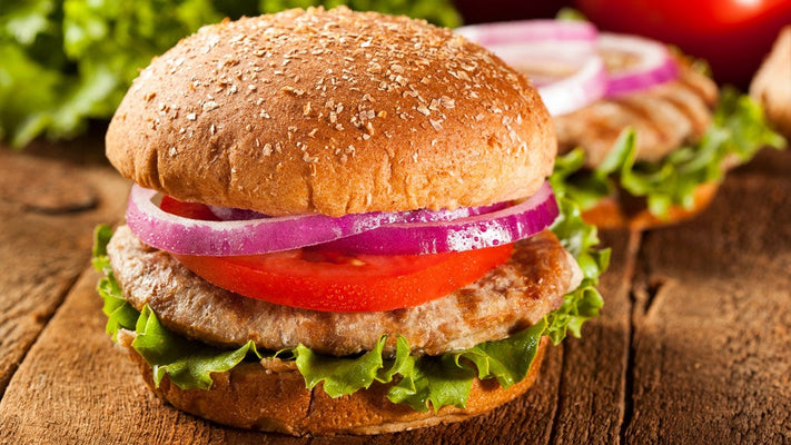 Burgers de poulet grillé