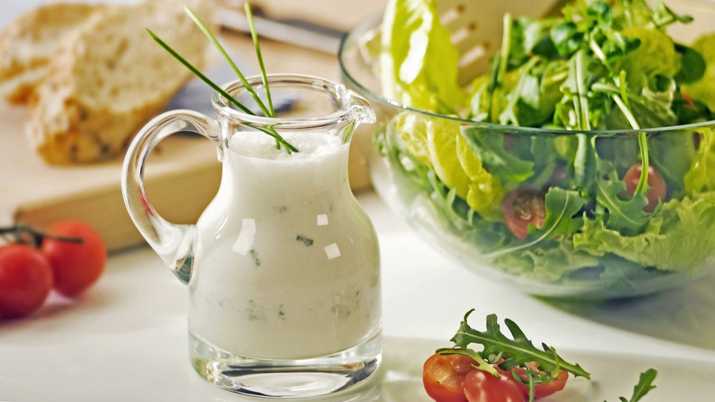 Vinaigrette crémeuse aux 3 oignons