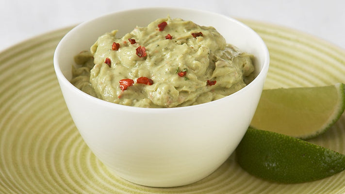 Trempette crémeuse au guacamole