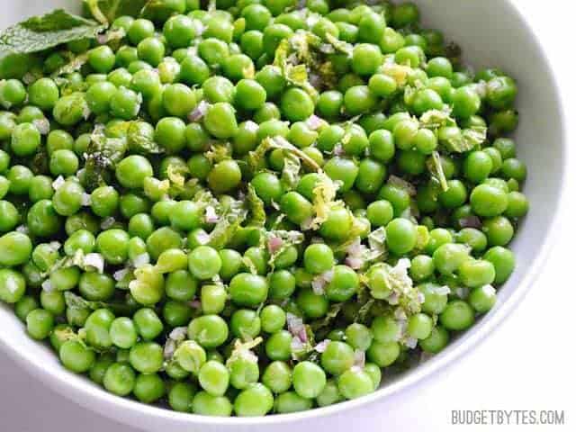 Minty Green Pea Salad