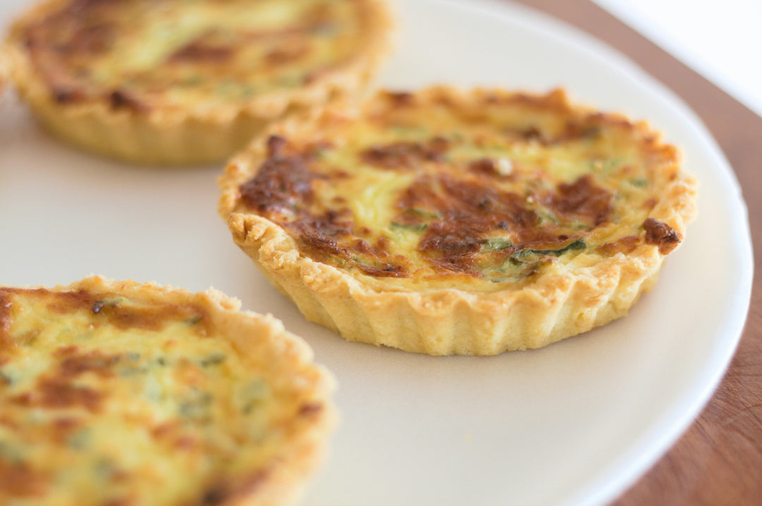 Mini Marry Me Mushroom Quiche
