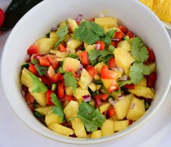 Grilled Pineapple Salsa