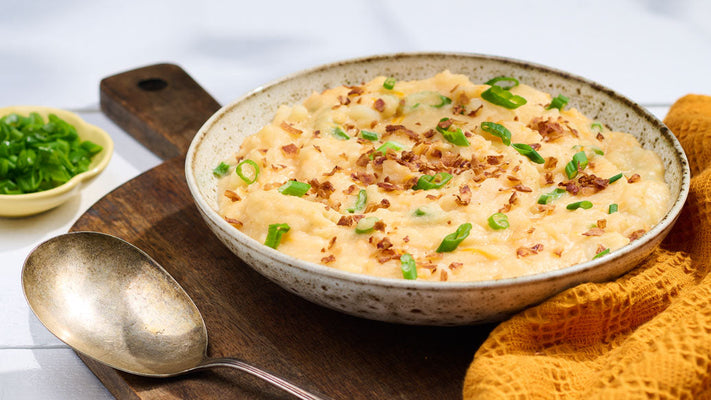 Purée de pommes de terre au chou-fleur
