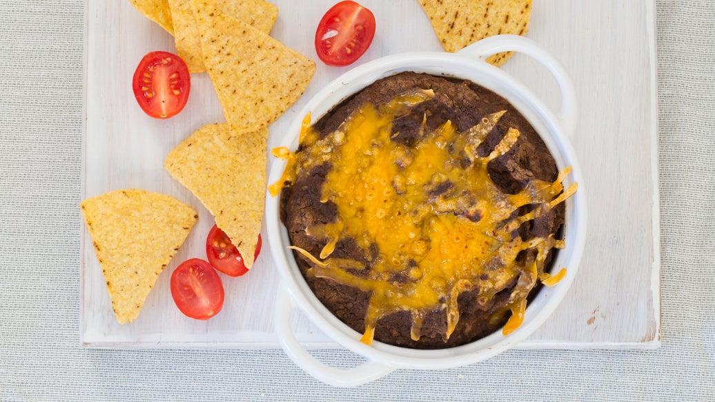 Trempette chaude aux haricots noirs