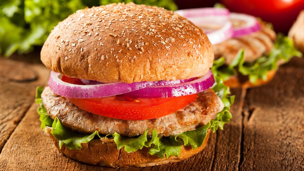 Grilled Chicken Burgers
