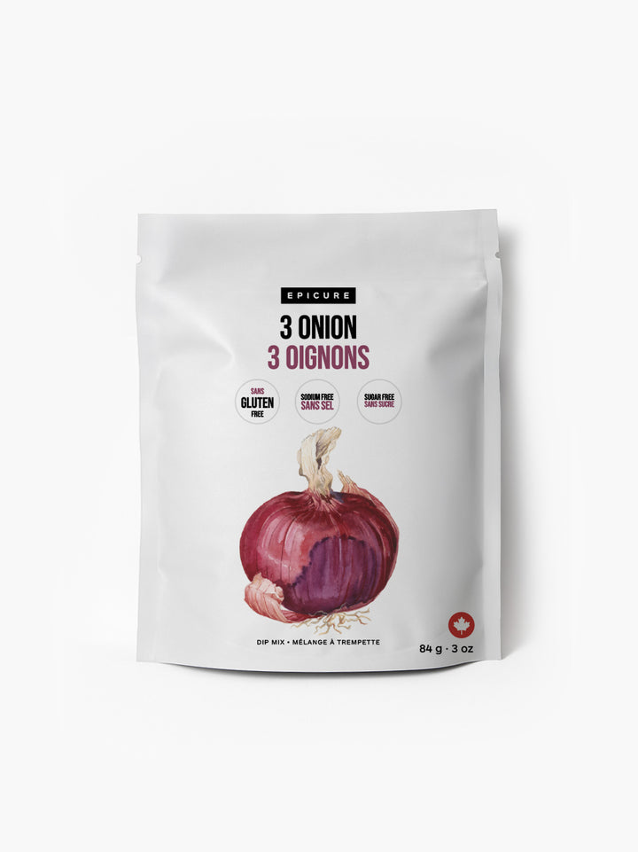 3 oignons