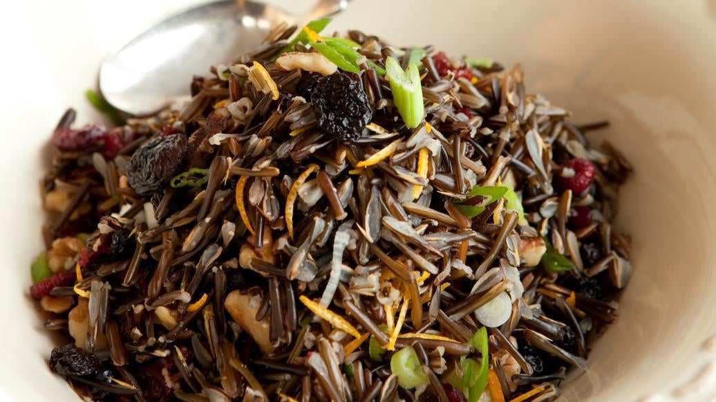 Cranberry Orange Wild Rice