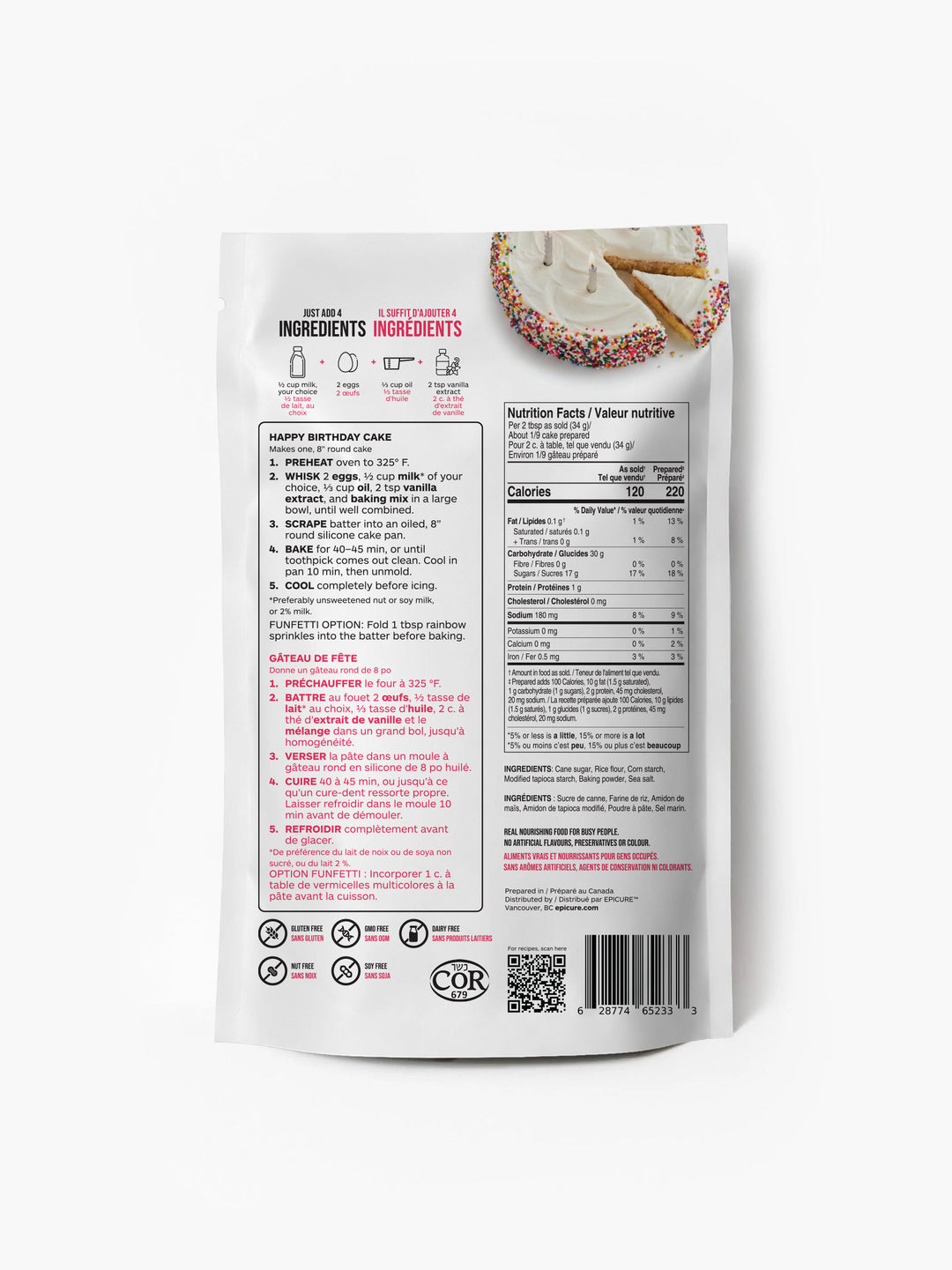 Happy Birthday Cake Mix
