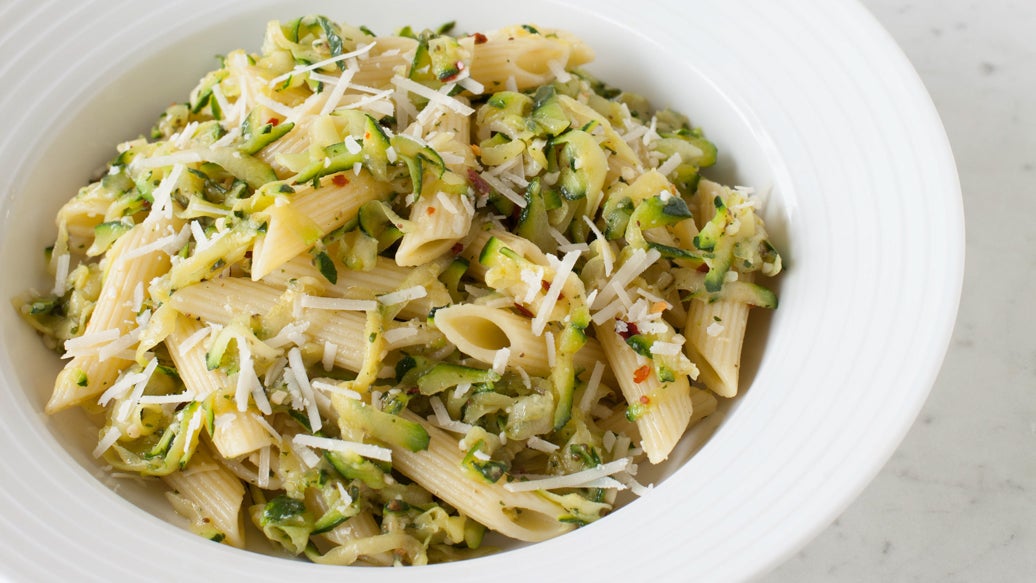 Herb & Garlic Penne with Zucchini