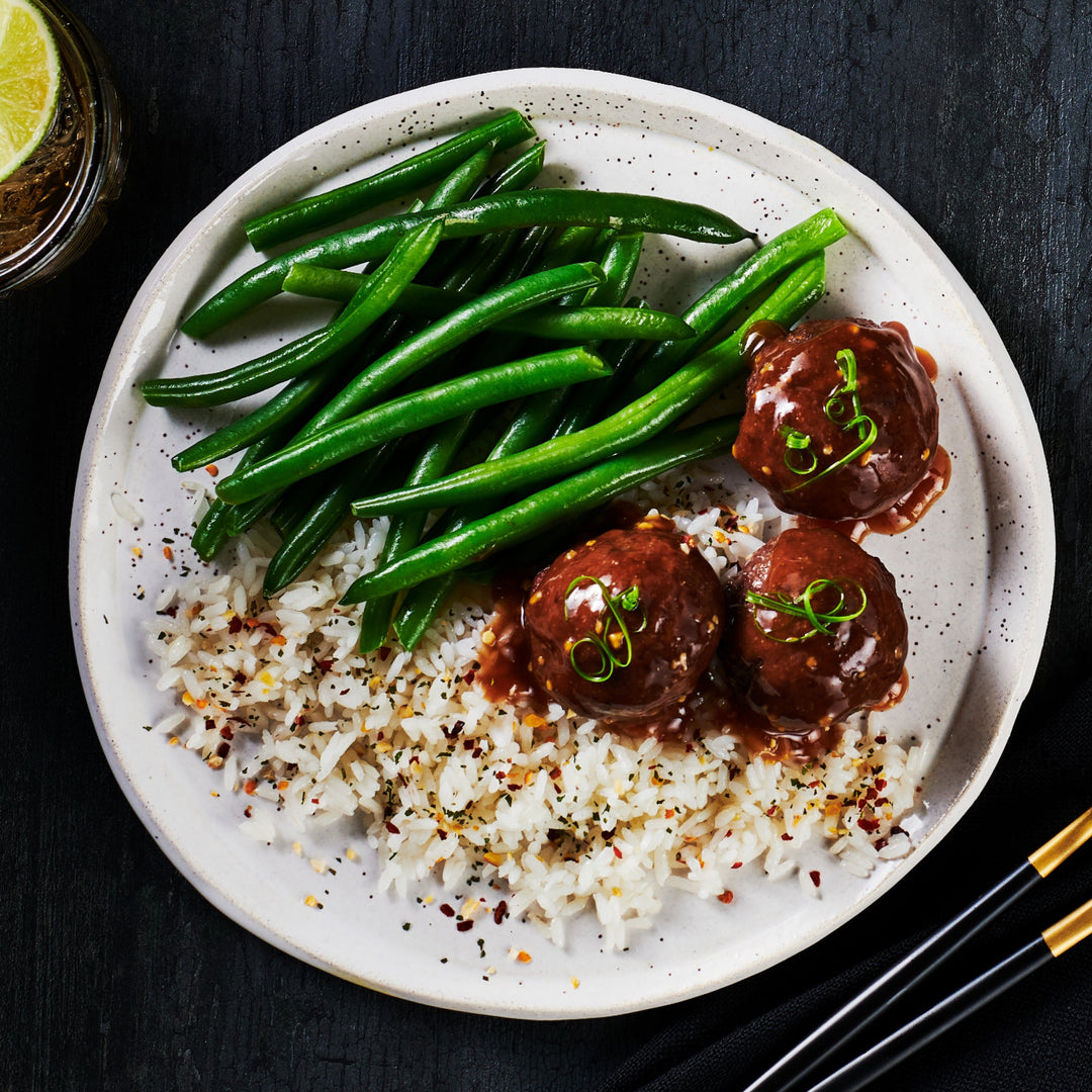 Boulettes de viande miel et ail