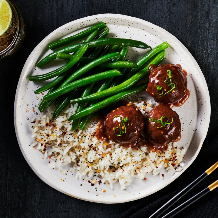 Boulettes de viande miel et ail