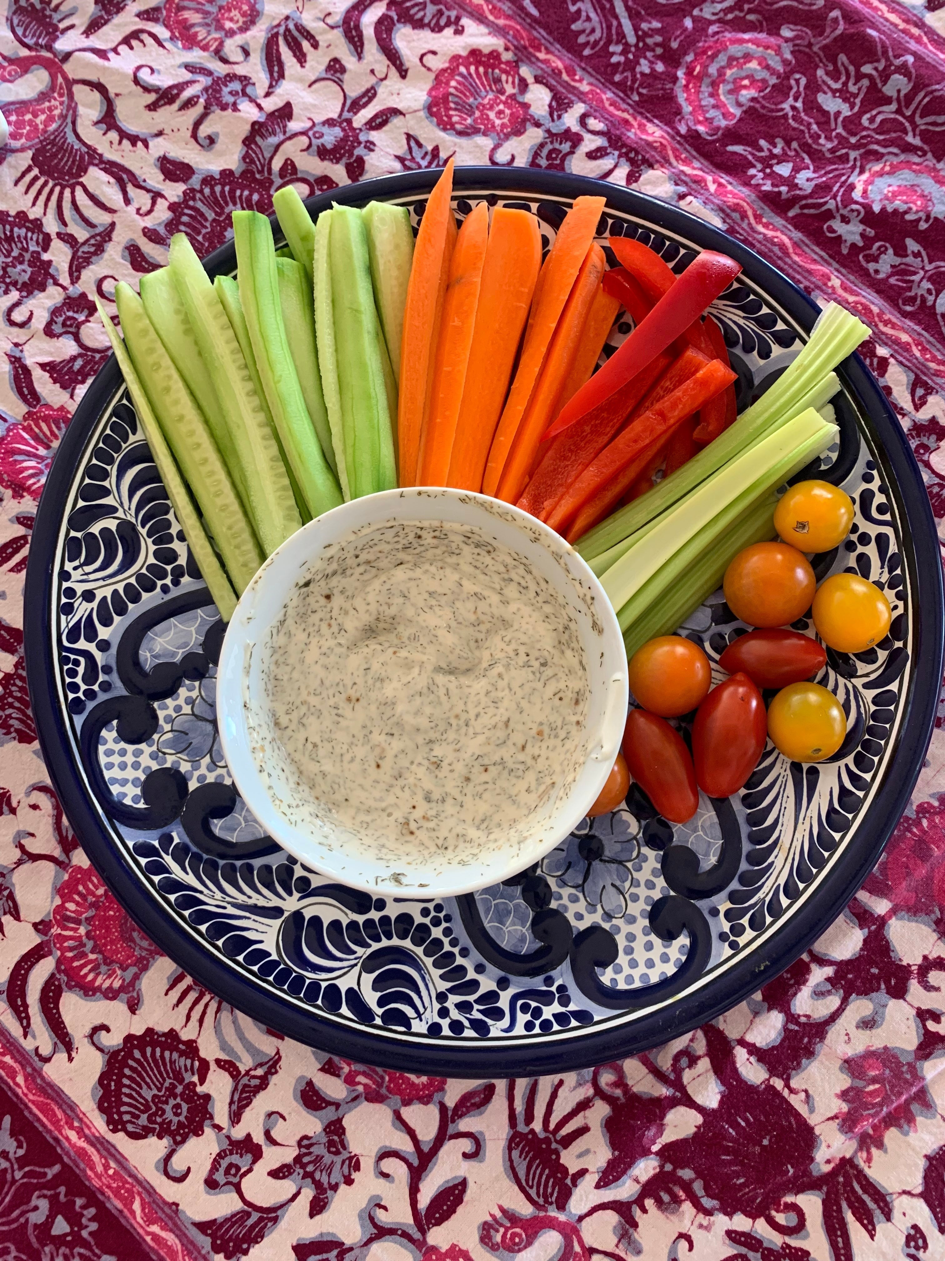 Trempette Aneth et citron