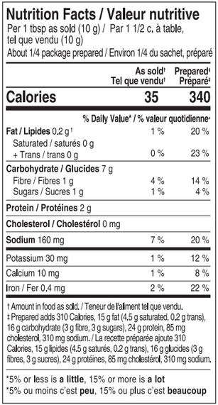 Poulet et orzo au citron - Lot de 3