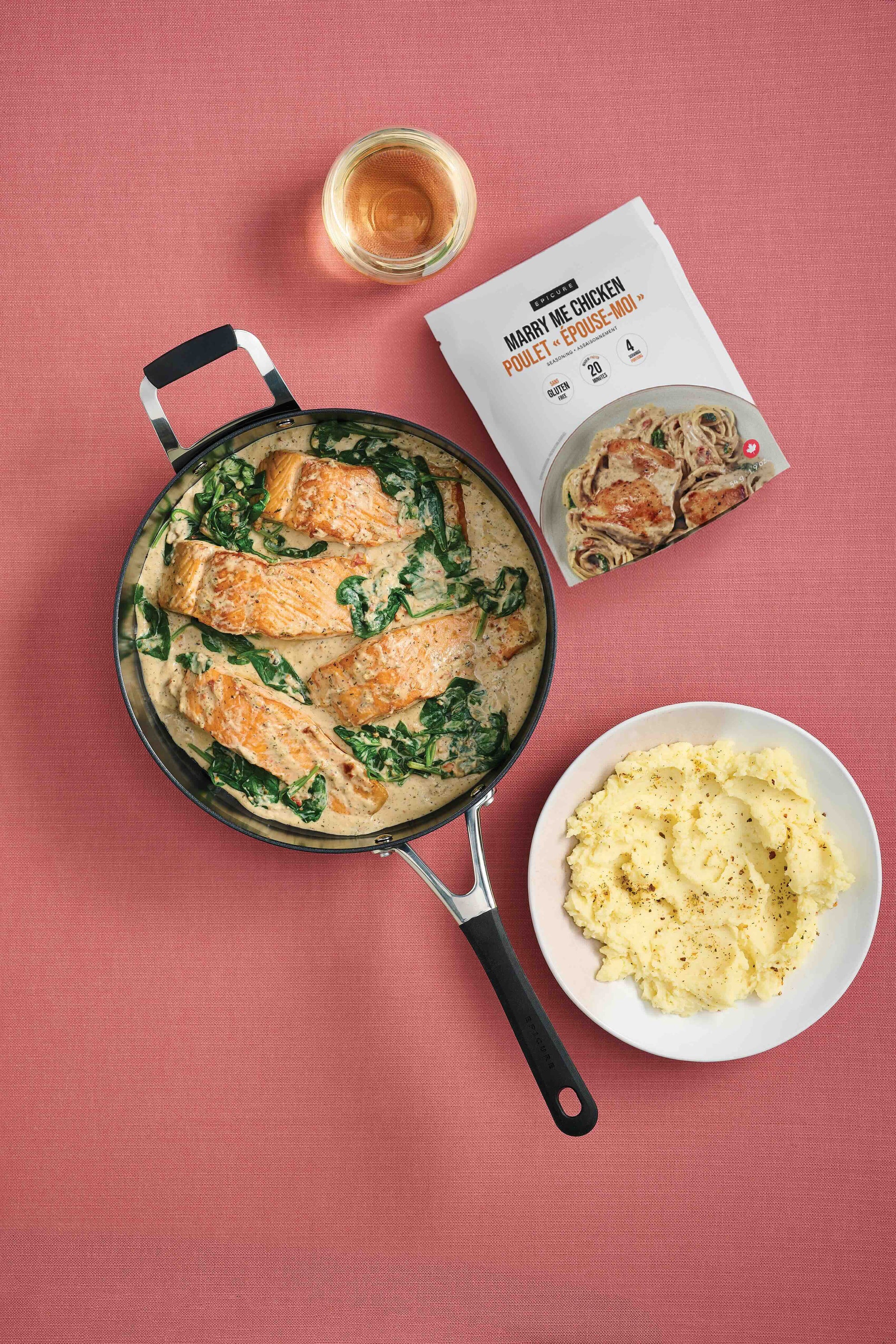 Saumon "Épouse-moi"