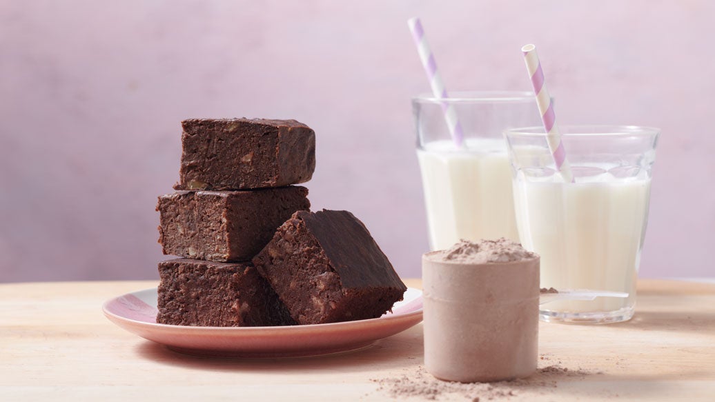 Brownies protéinés au chocolat