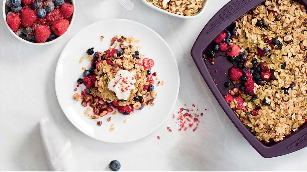 Powered Up Breakfast Crumble