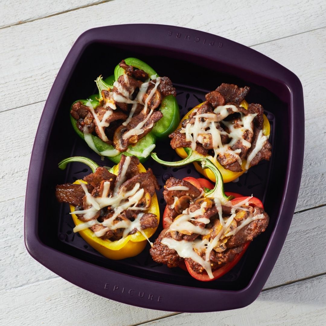 Philly Cheesesteak Stuffed Peppers