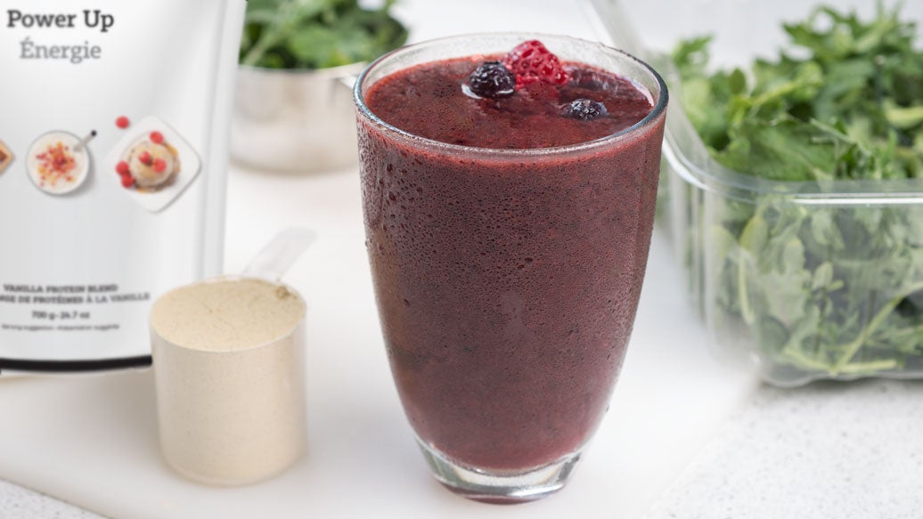 Smoothie délice de baies