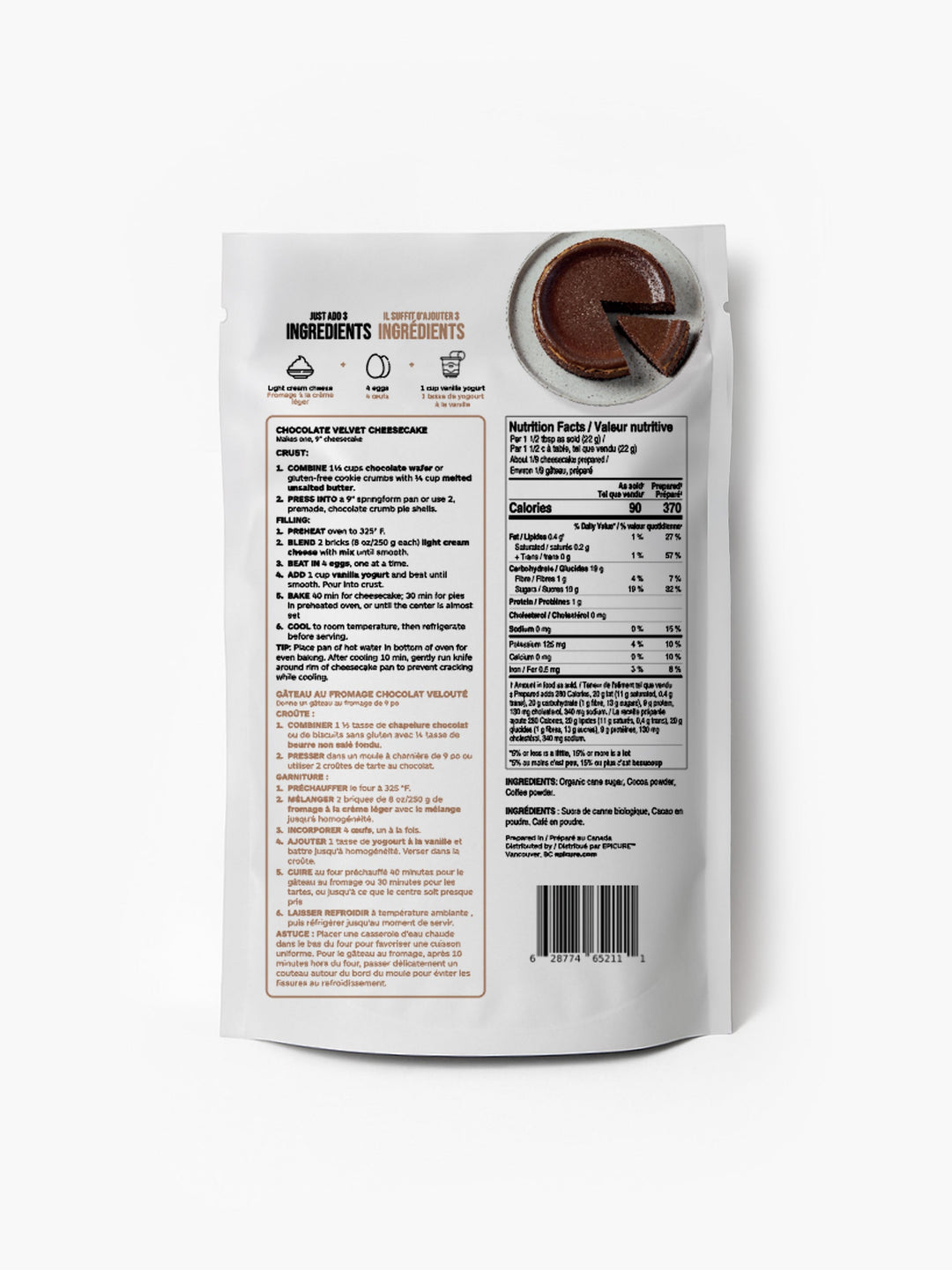 Chocolate Velvet Cheesecake