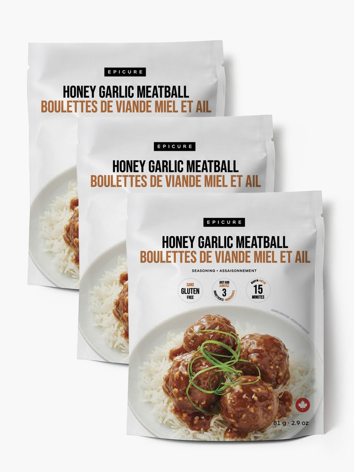 Honey Garlic Meatball - 3 Pack