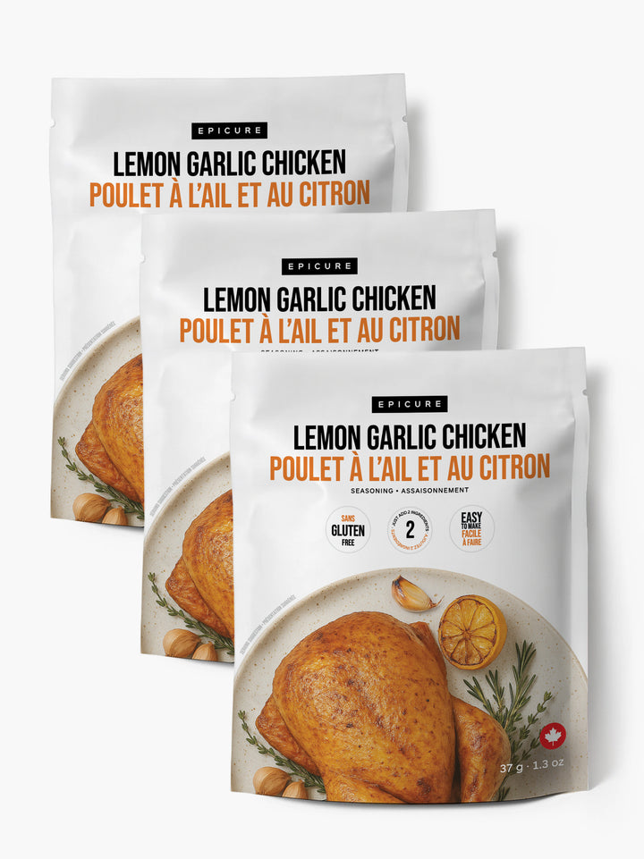 Poulet à l'ail et au citron