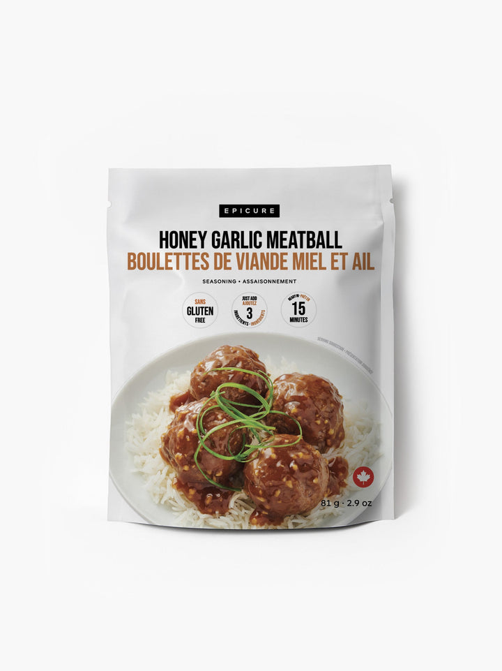 Boulettes de viande miel et ail