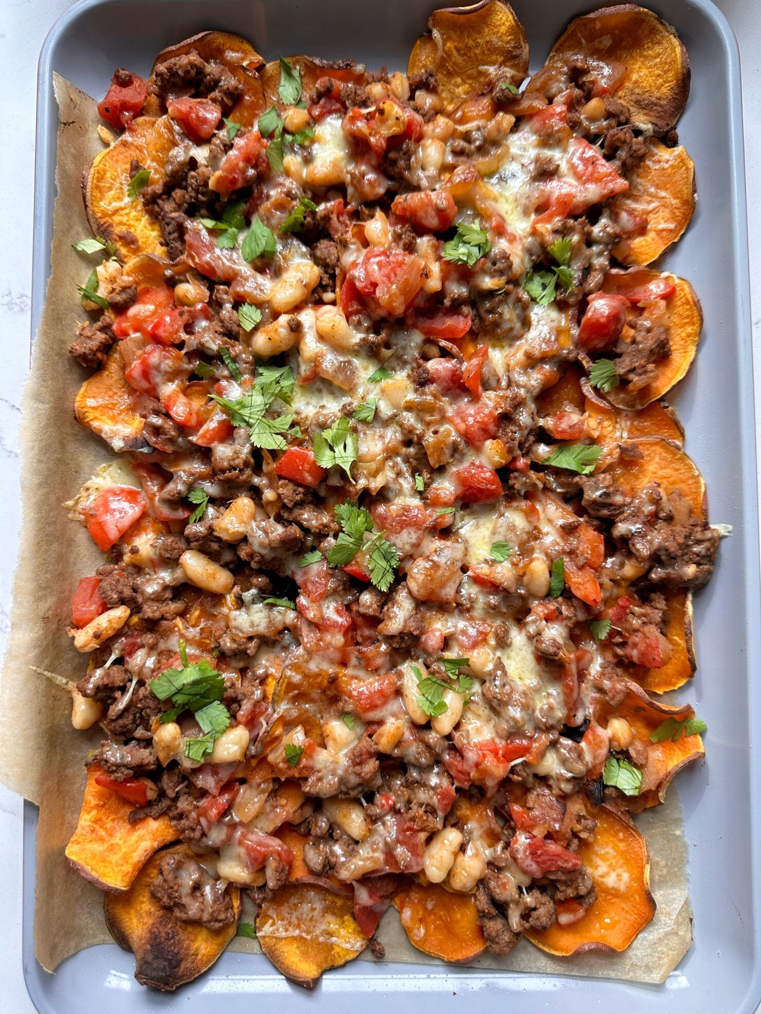 Loaded Sweet Potato Nachos