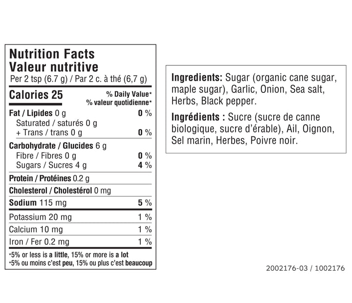 Mélange à glacer Oh Canada