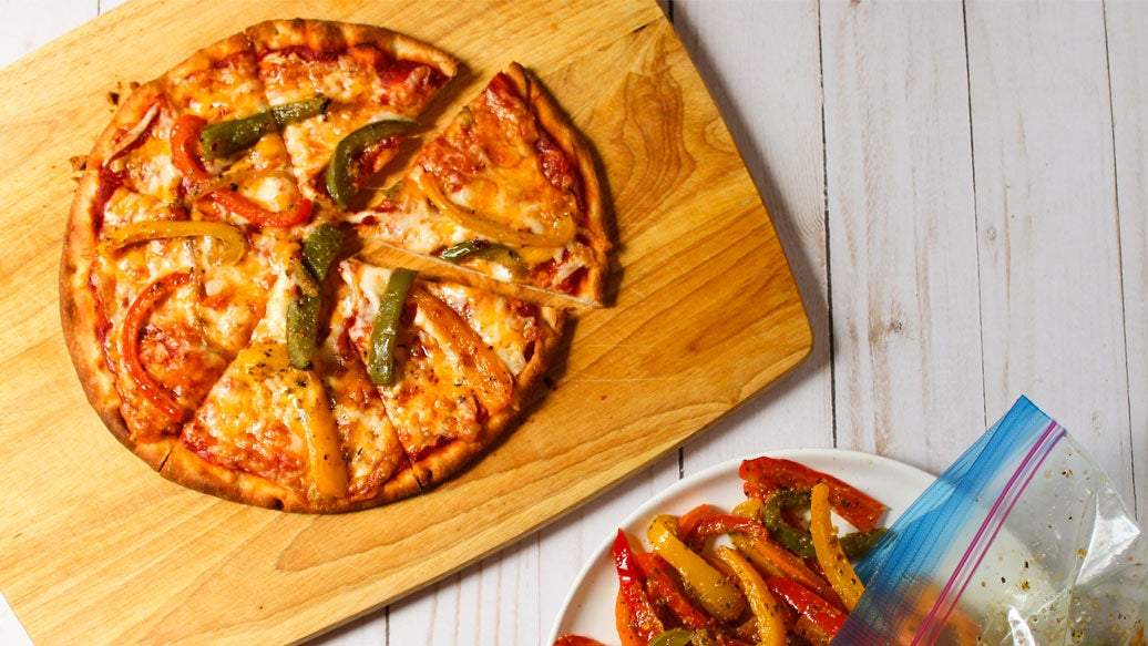 Roasted Pizza Peppers