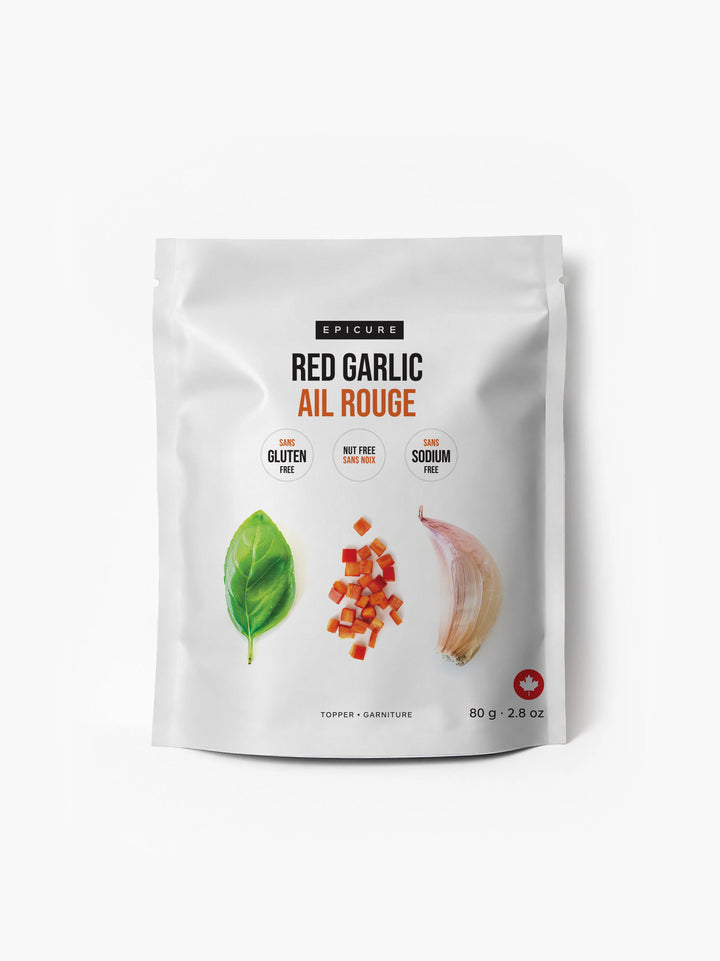 Red Garlic Topper