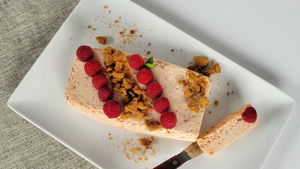 15 Minute Berry Swirl Cheesecake